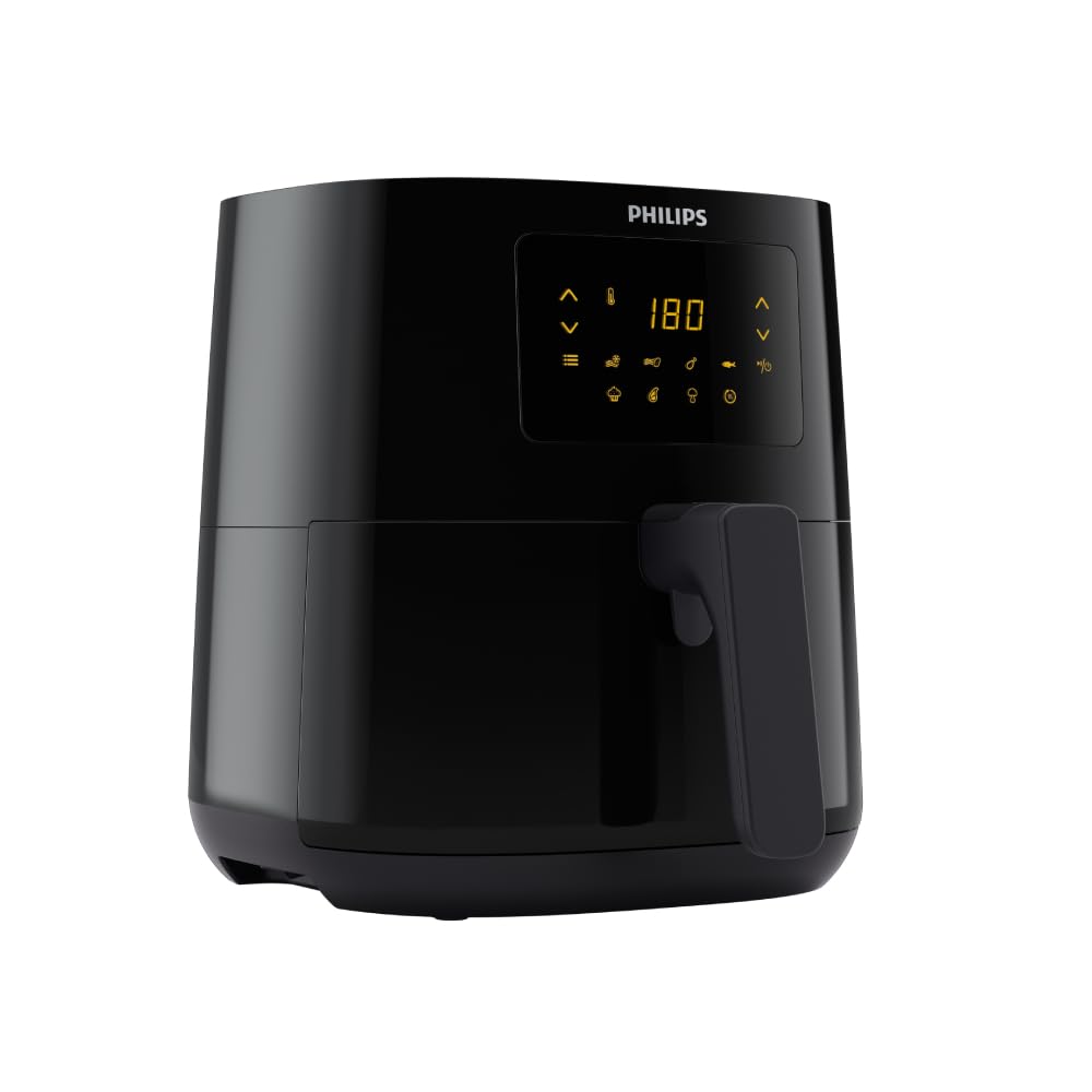 PHILIPS Digital Air Fryer HD9252/90 with Touch Panel, 7 Pre-set Menu, 1400W, 4.1 Liter