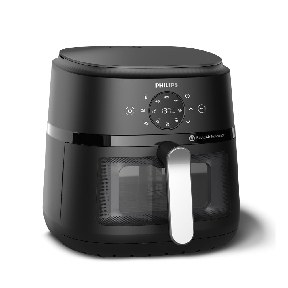 PHILIPS Air Fryer NA231/00 with touch panel, 1700W, 6.2 Liter