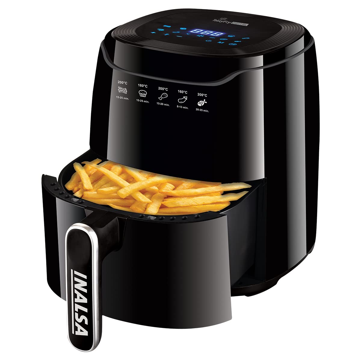 INALSA Air Fryer Digital Tasty Fry-1400W 4.2L, 4.2 Liters